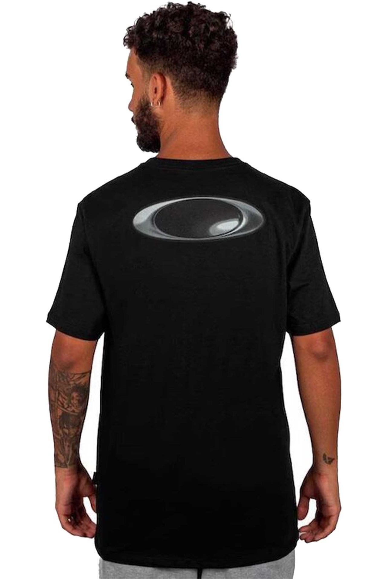 Camiseta Oakley Masc Mod Ellipse Heritage Black