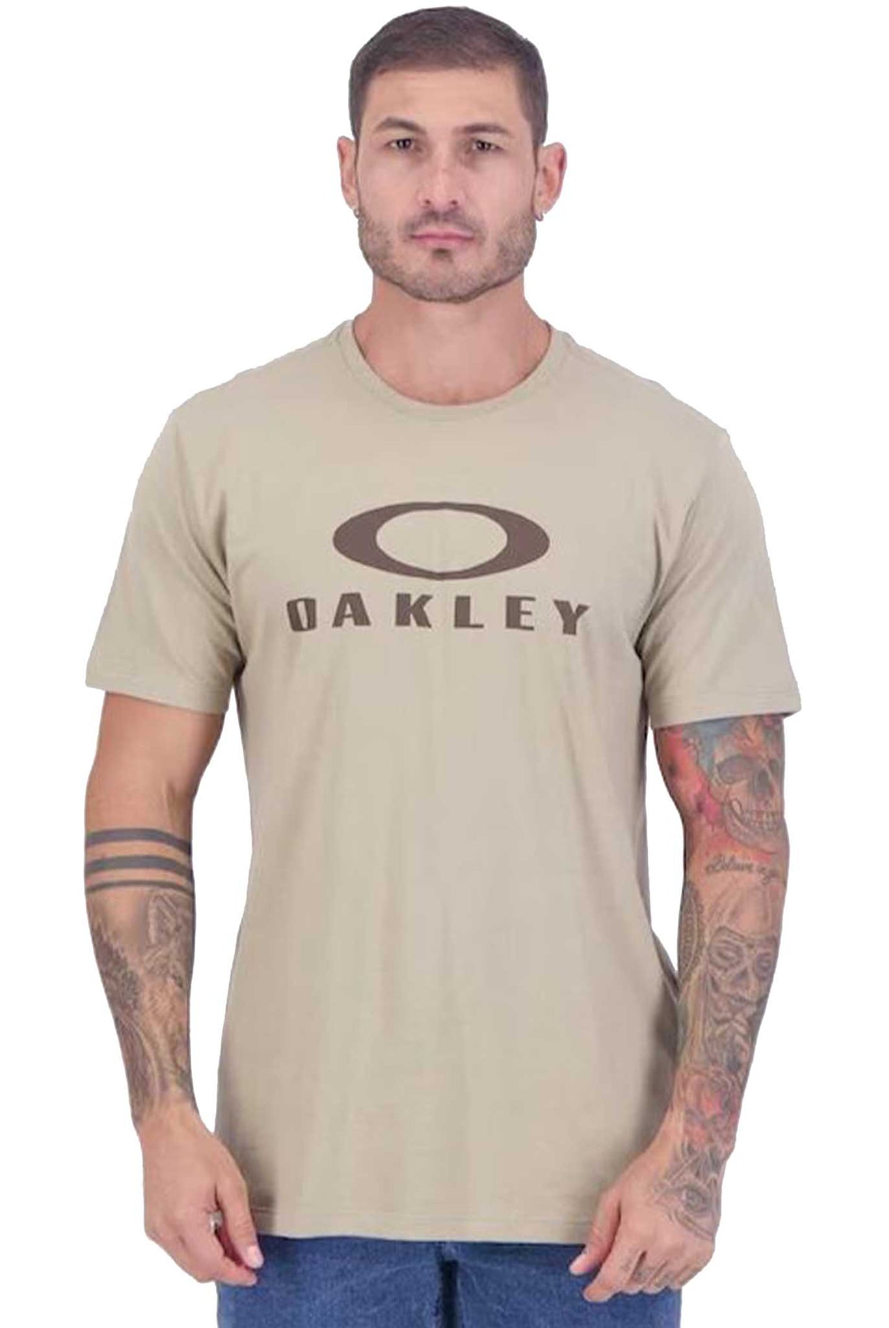 Camiseta Oakley Masc Mod O-Bark Café