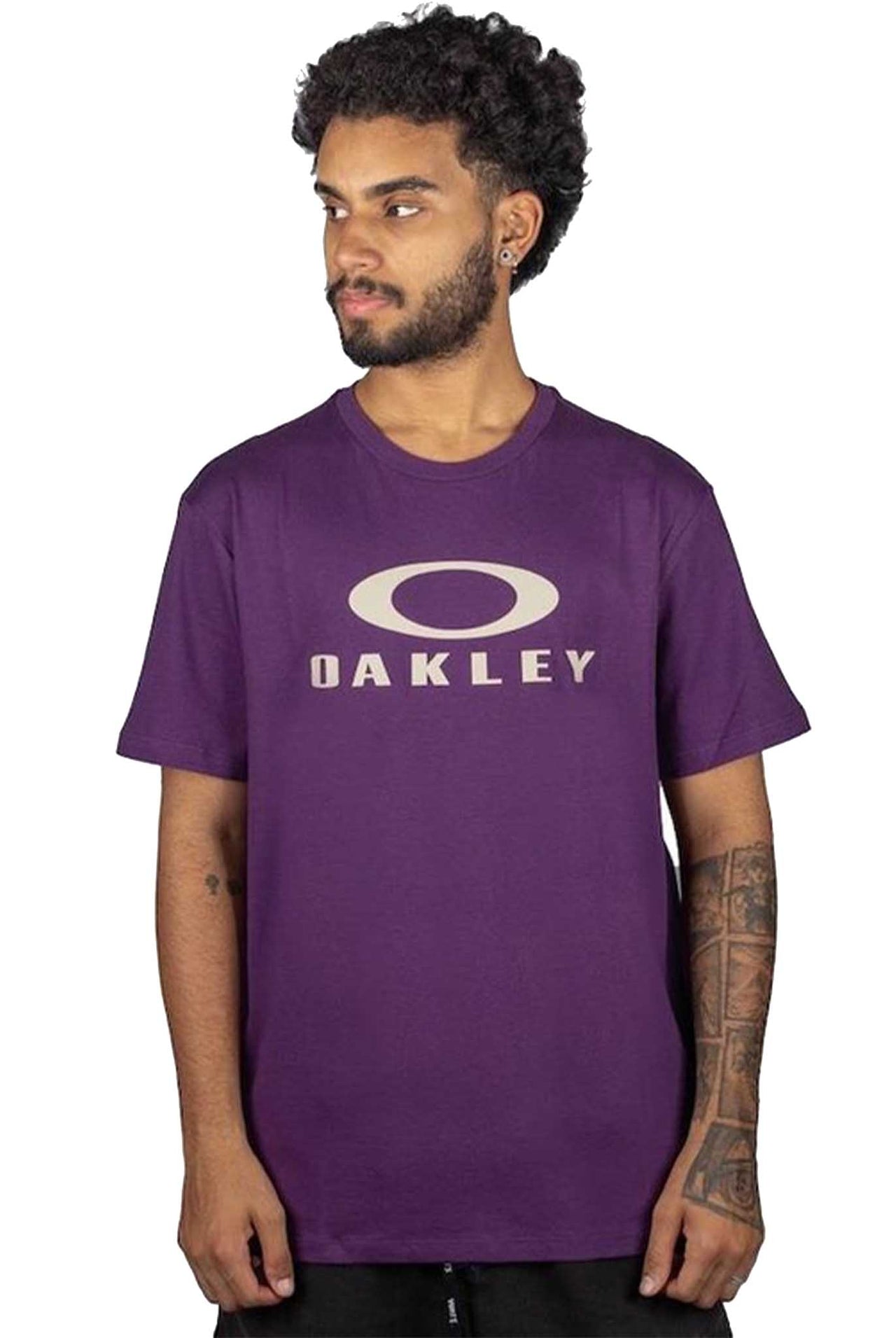 Camiseta Oakley Masc Mod O-Bark Purpura