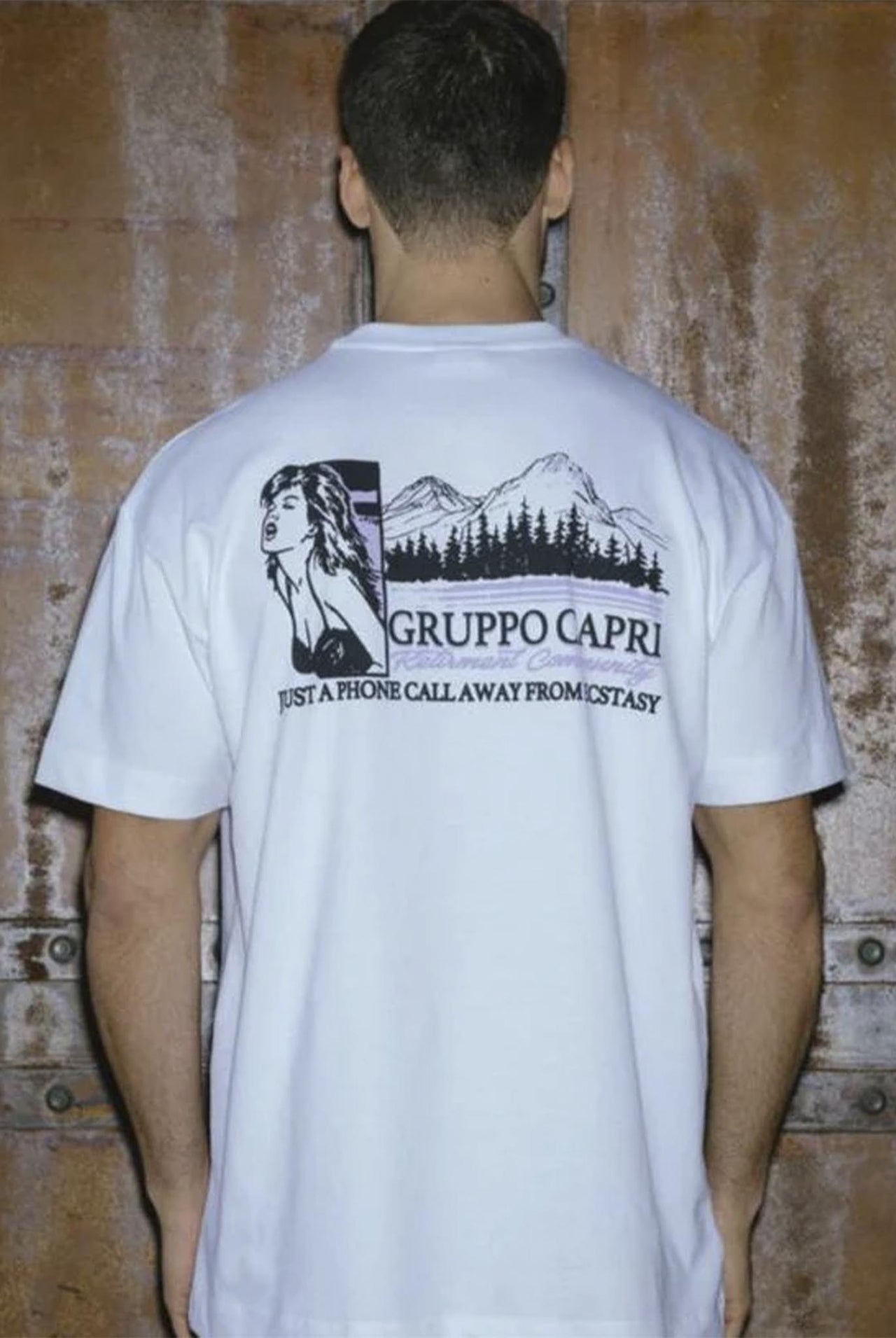 Camiseta Gruppo Capri Retirement Communnity Blanco