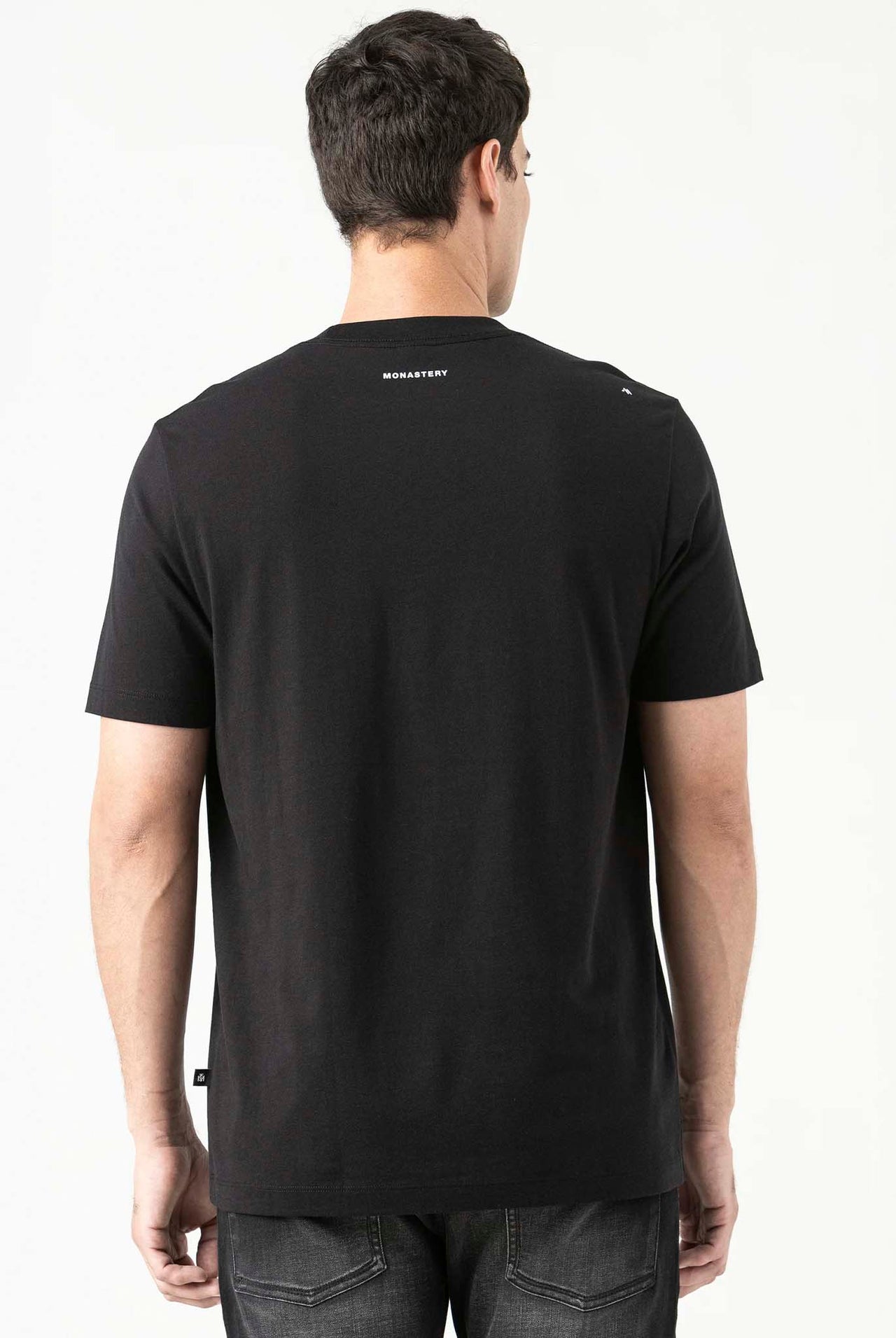 Camiseta Monastery Smoke Negro