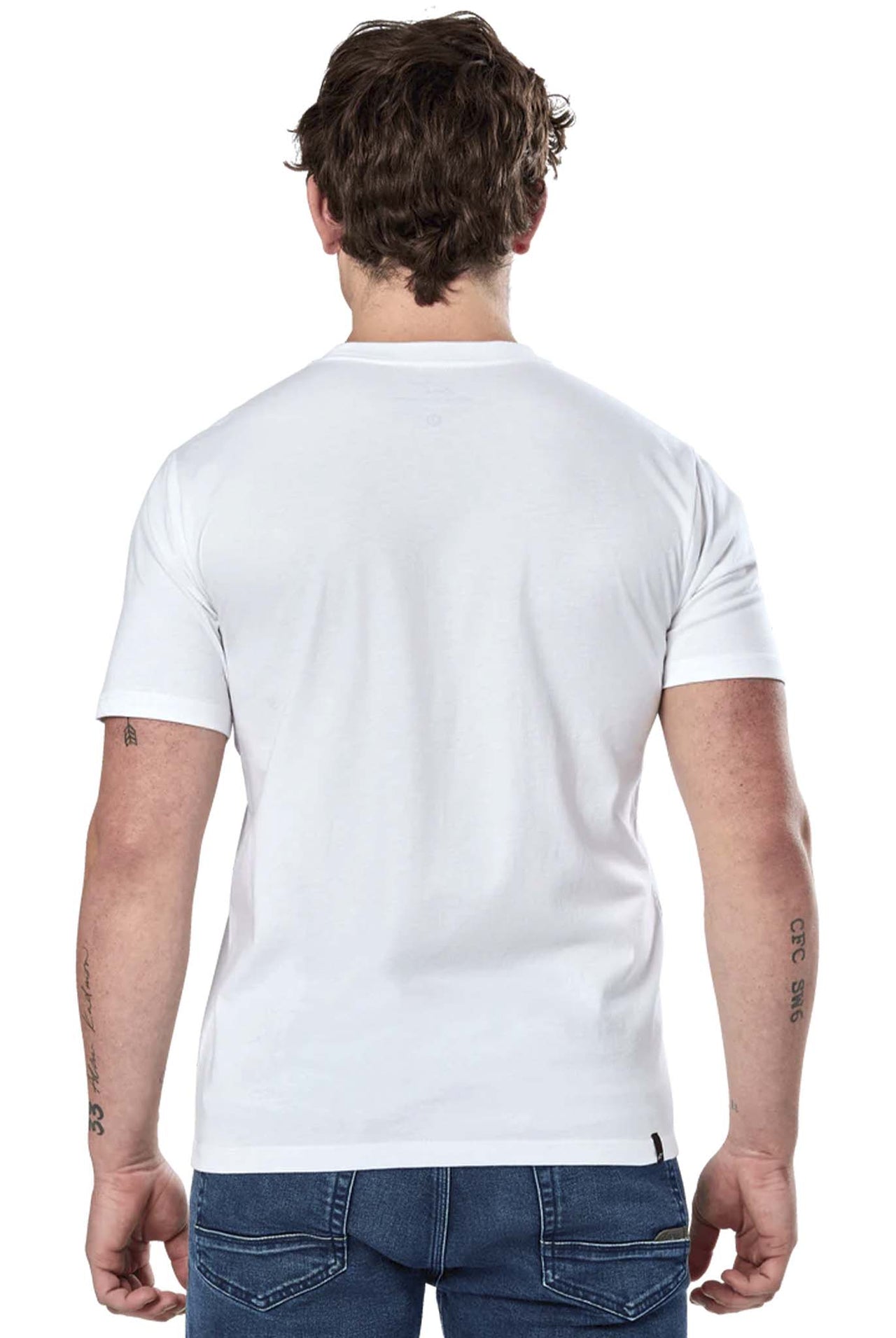 Camiseta Alpinestars Dot Carbon SS CSF White