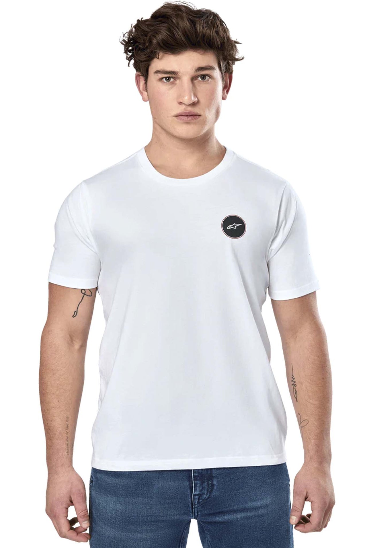 Camiseta Alpinestars Dot Carbon SS CSF White