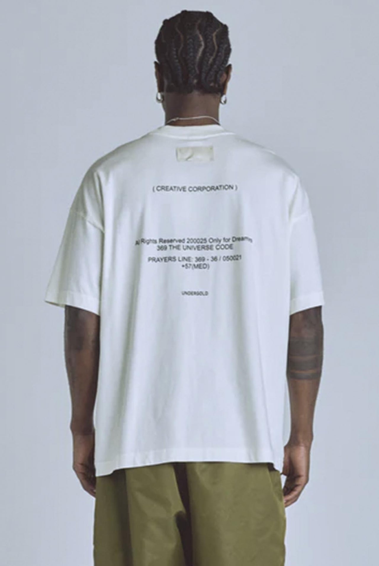 Camiseta Undergold Golden Heritage Drop White