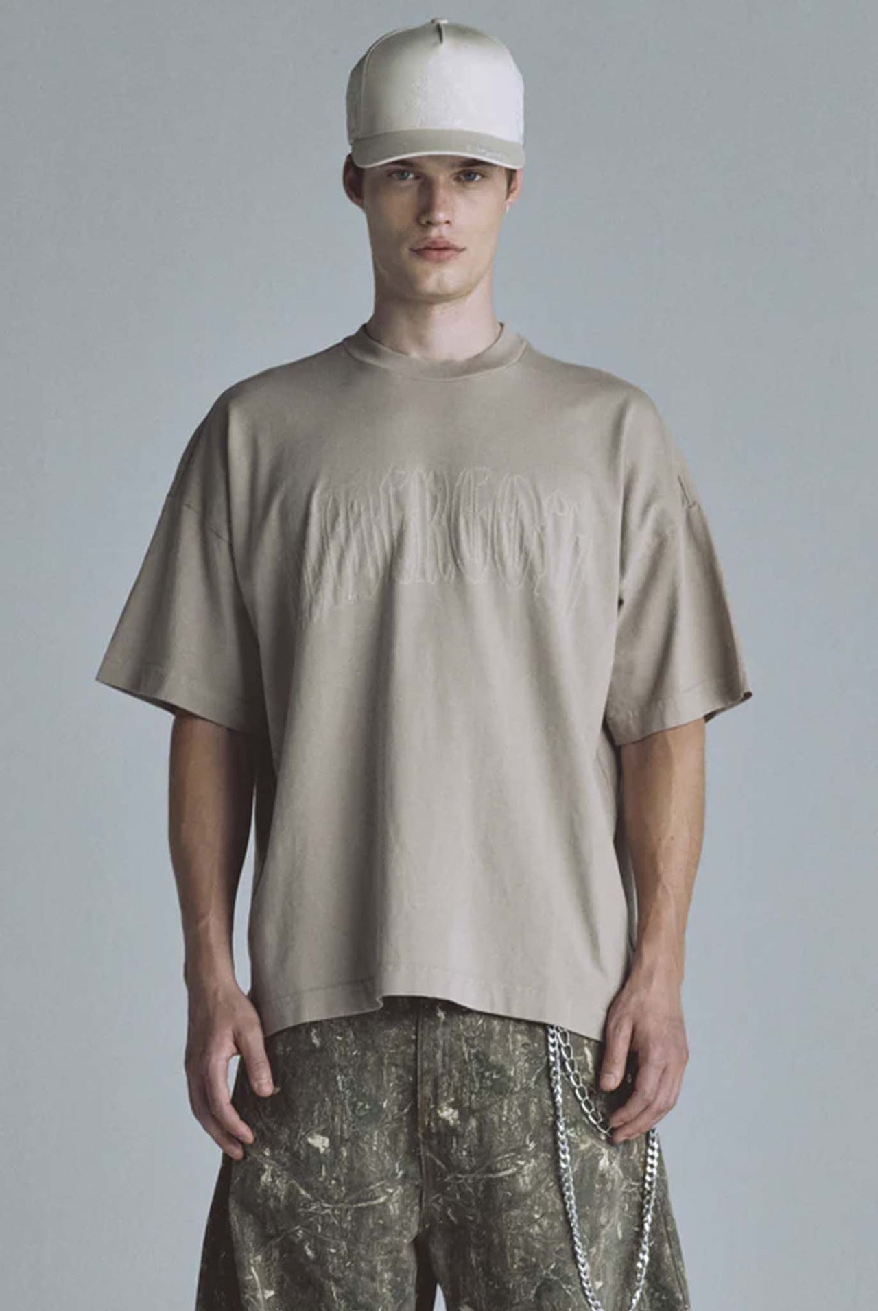 Camiseta Undergold Echoes Gods Plan Light Brown