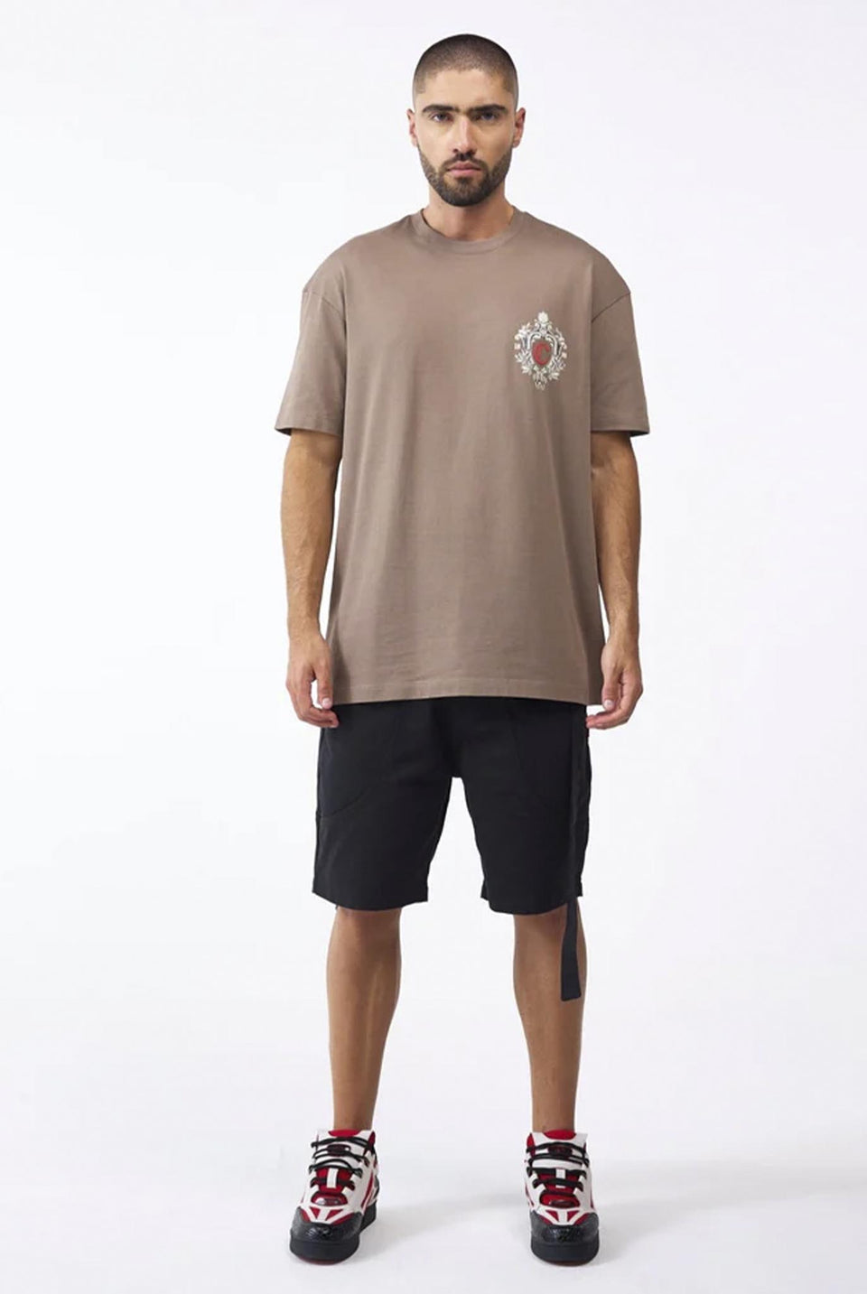 CAMISETA MASCULINO EUFORIA NEGRO CLEMONT