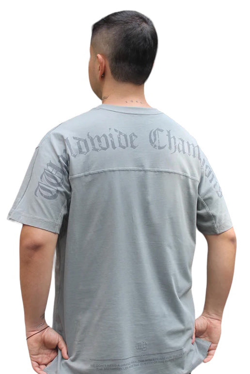 Camiseta Fist Oversized Indianapolis Gris