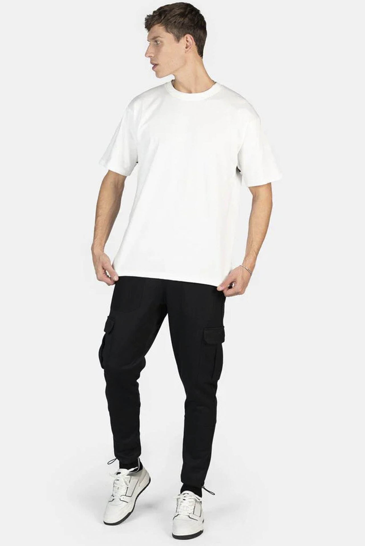 Camiseta Balr Game Day Box Fit Blanco