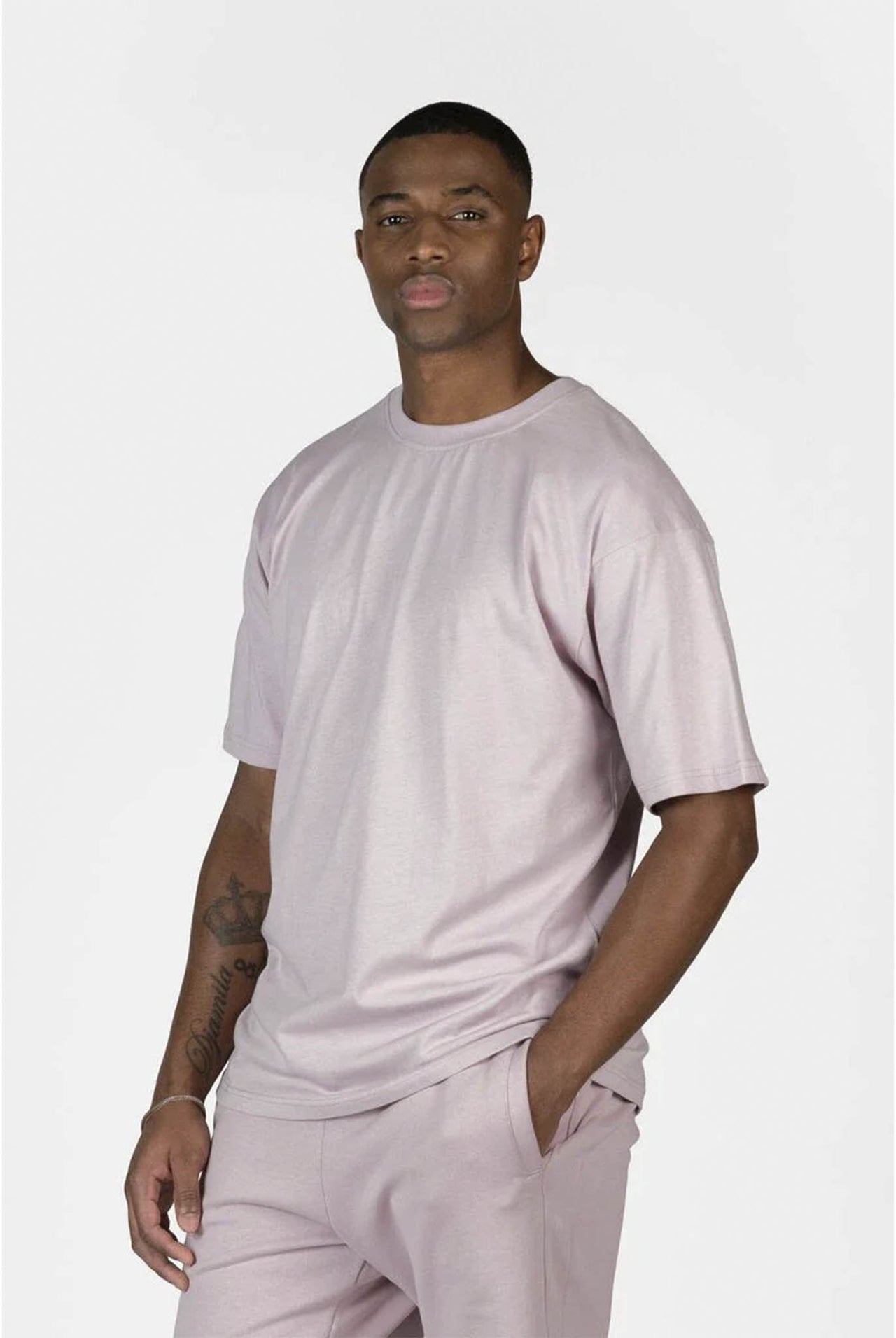 Camiseta Balr Game Day Box Fit Lila