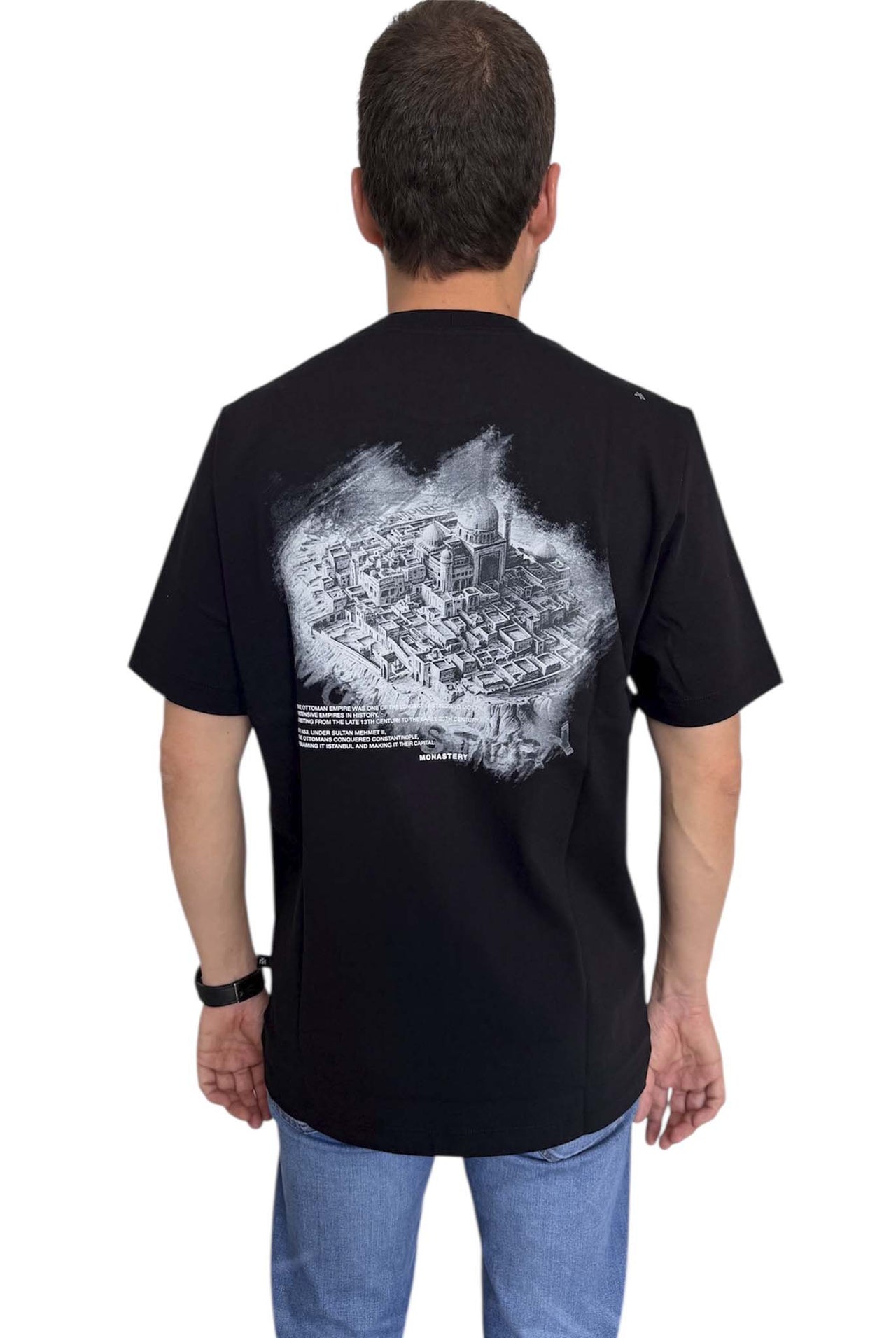 Camiseta Monastery Hadrian Black