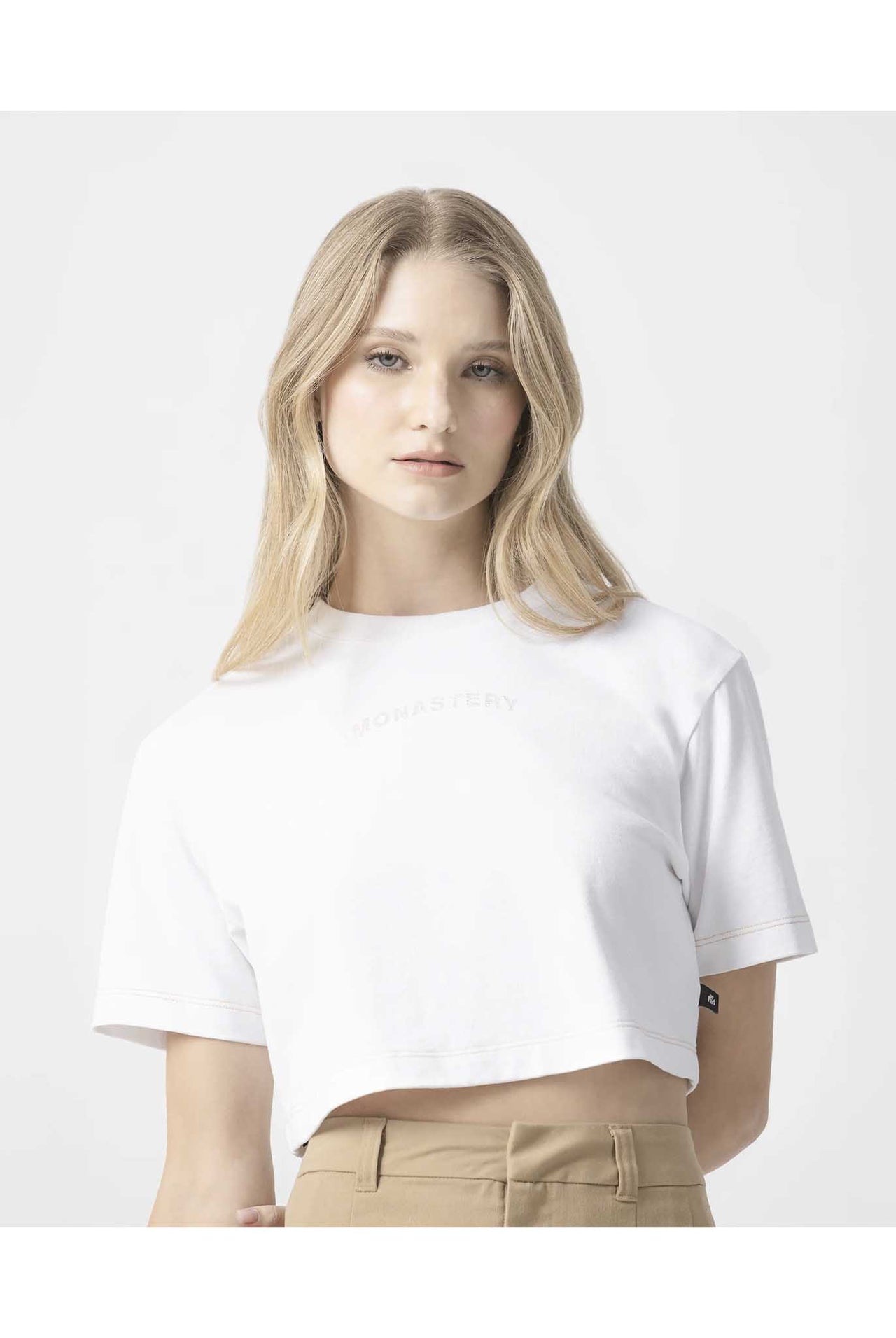 Crop Top Monastery Keona White