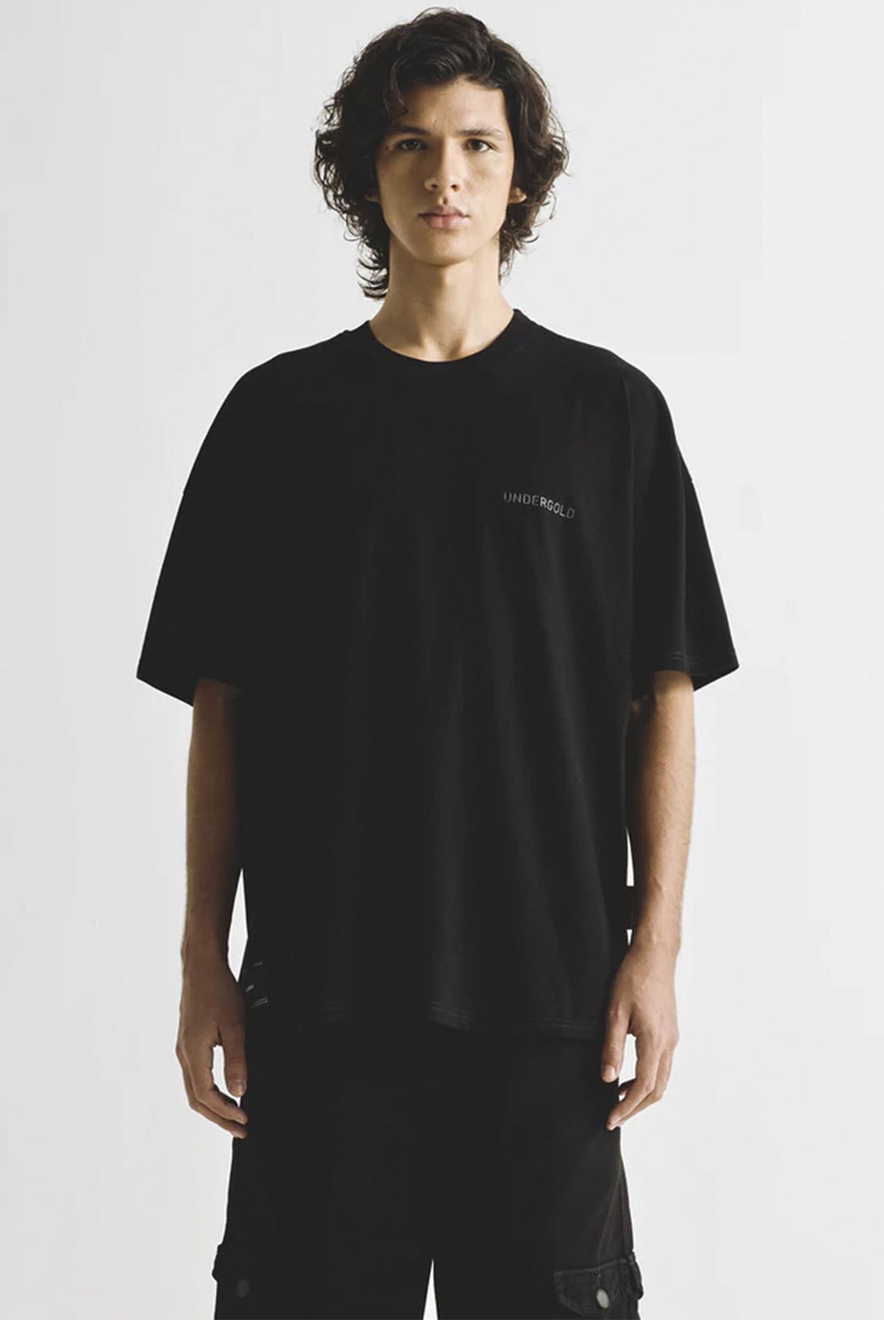 Camiseta Undergold Line Logo Black
