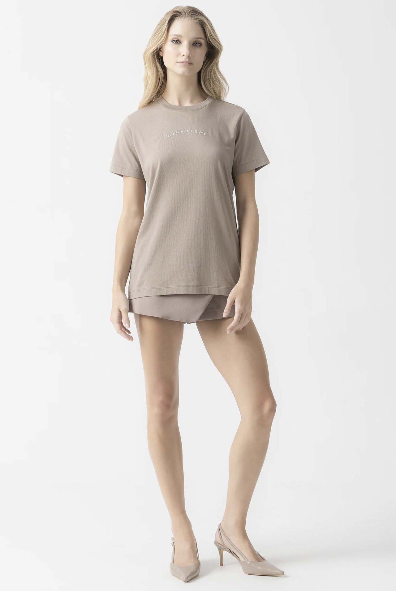 Camiseta Monastery Merle Taupe Gray