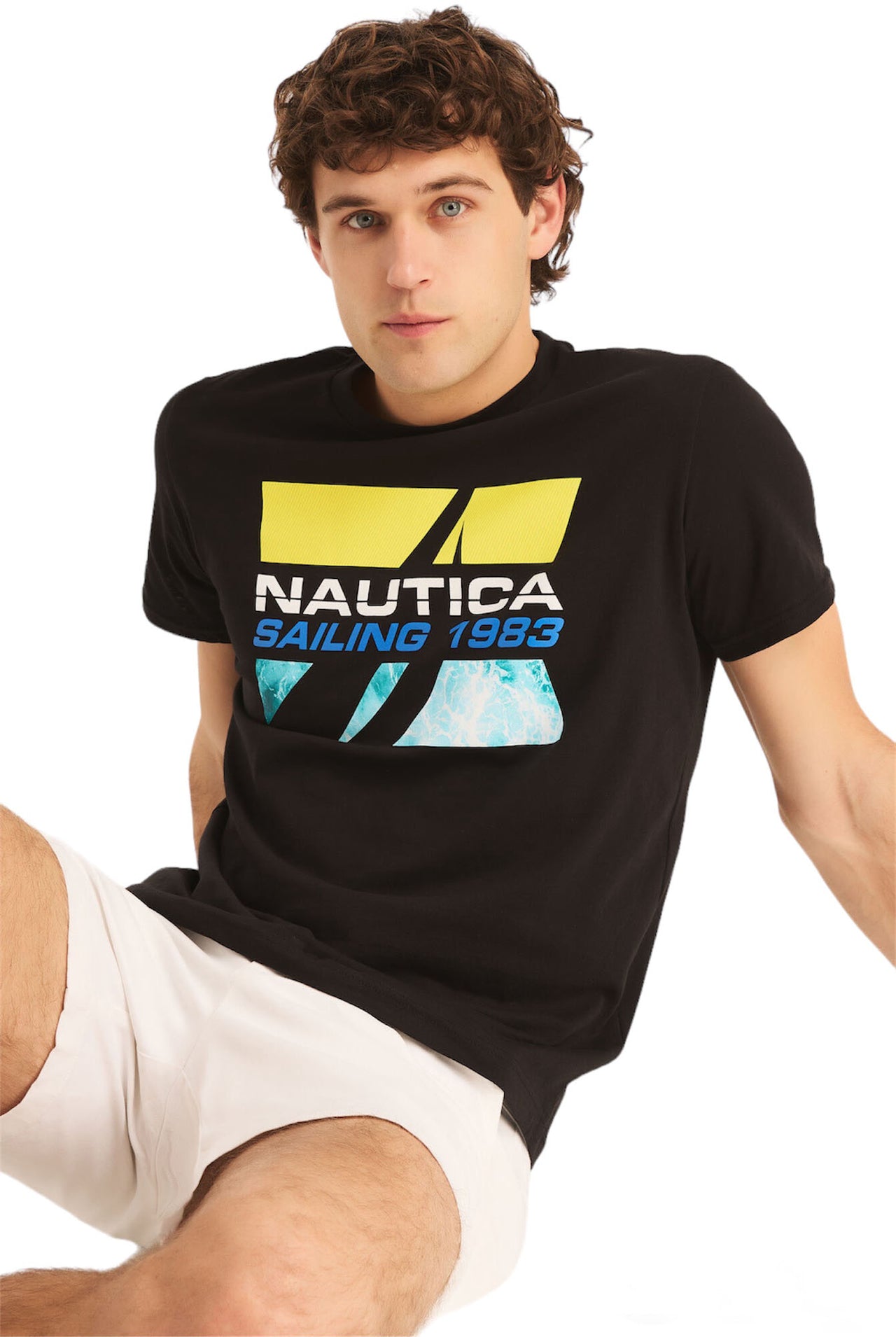 Camiseta Nautica Otb True Black Holiday