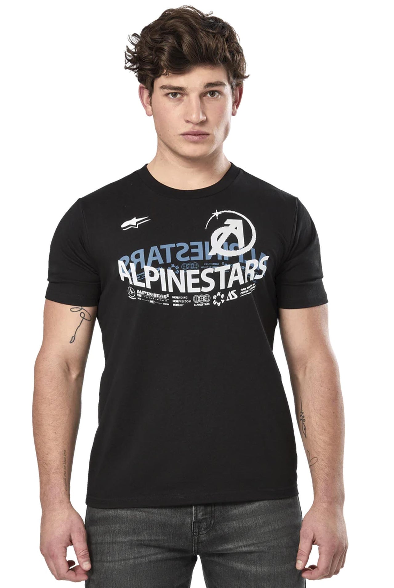 Camiseta Alpinestars Semicircle SS CSF Black