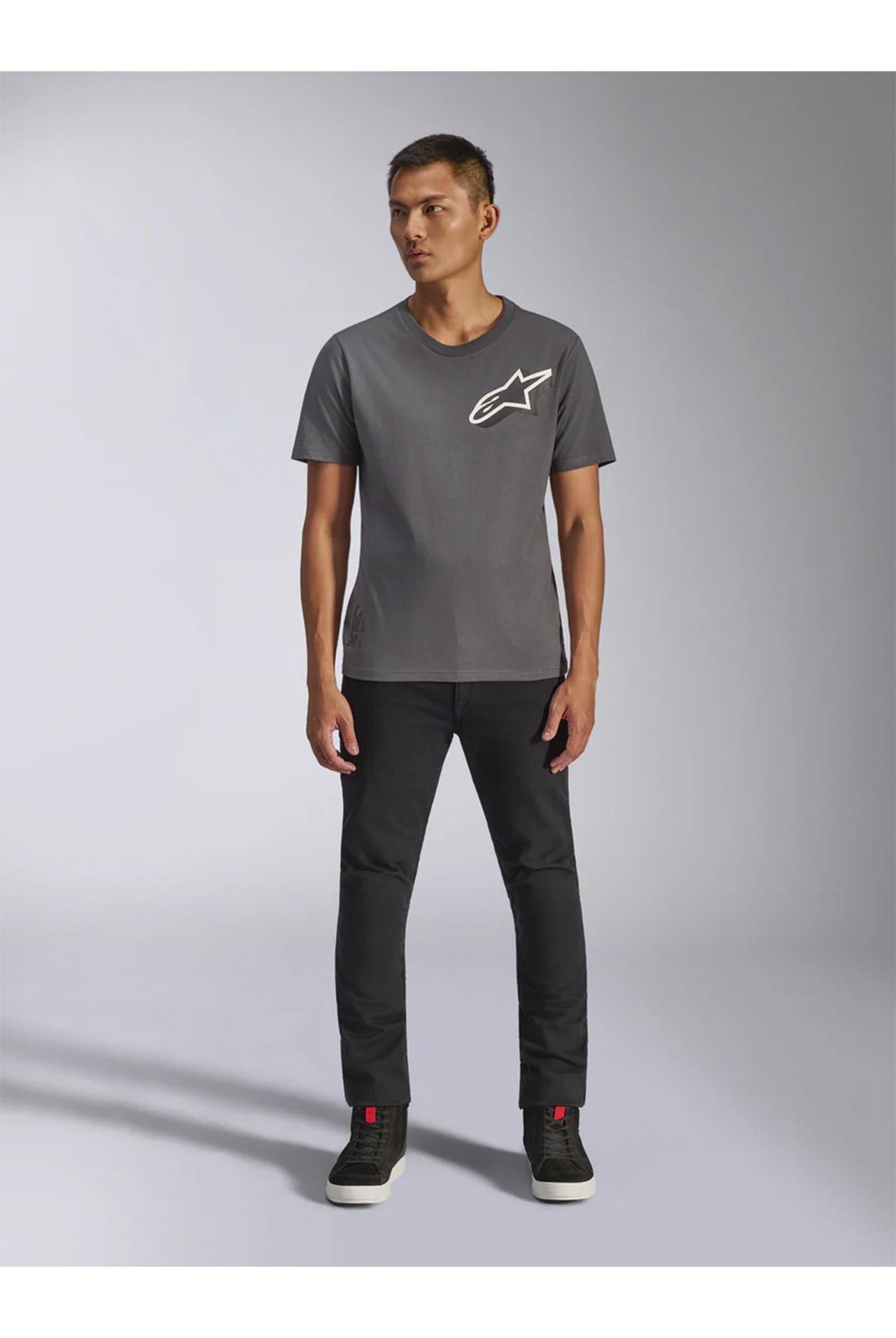 Camiseta Alpinestars Shaded SS CSF Charcoal