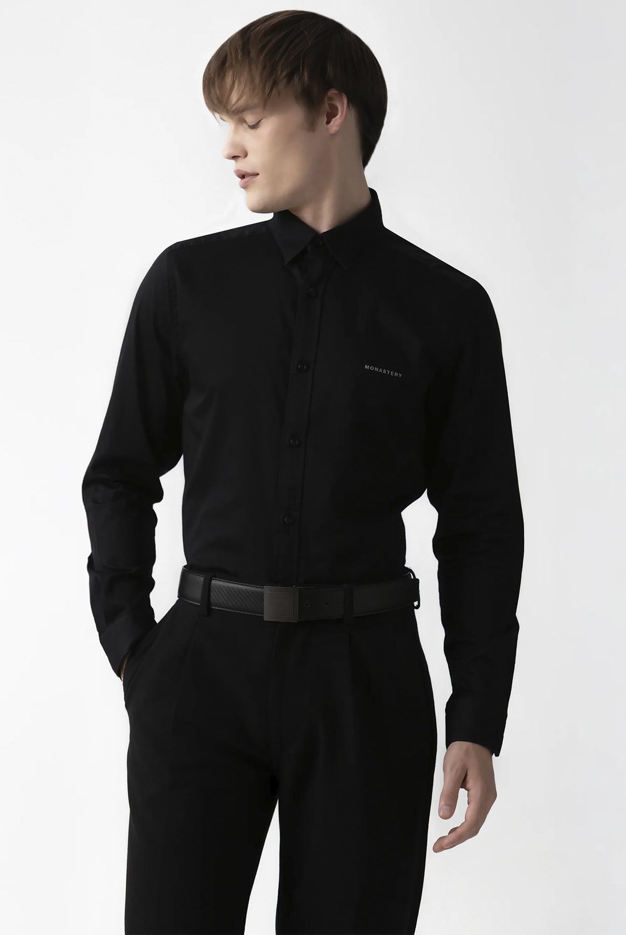 Camisa Monastery Stiv Black