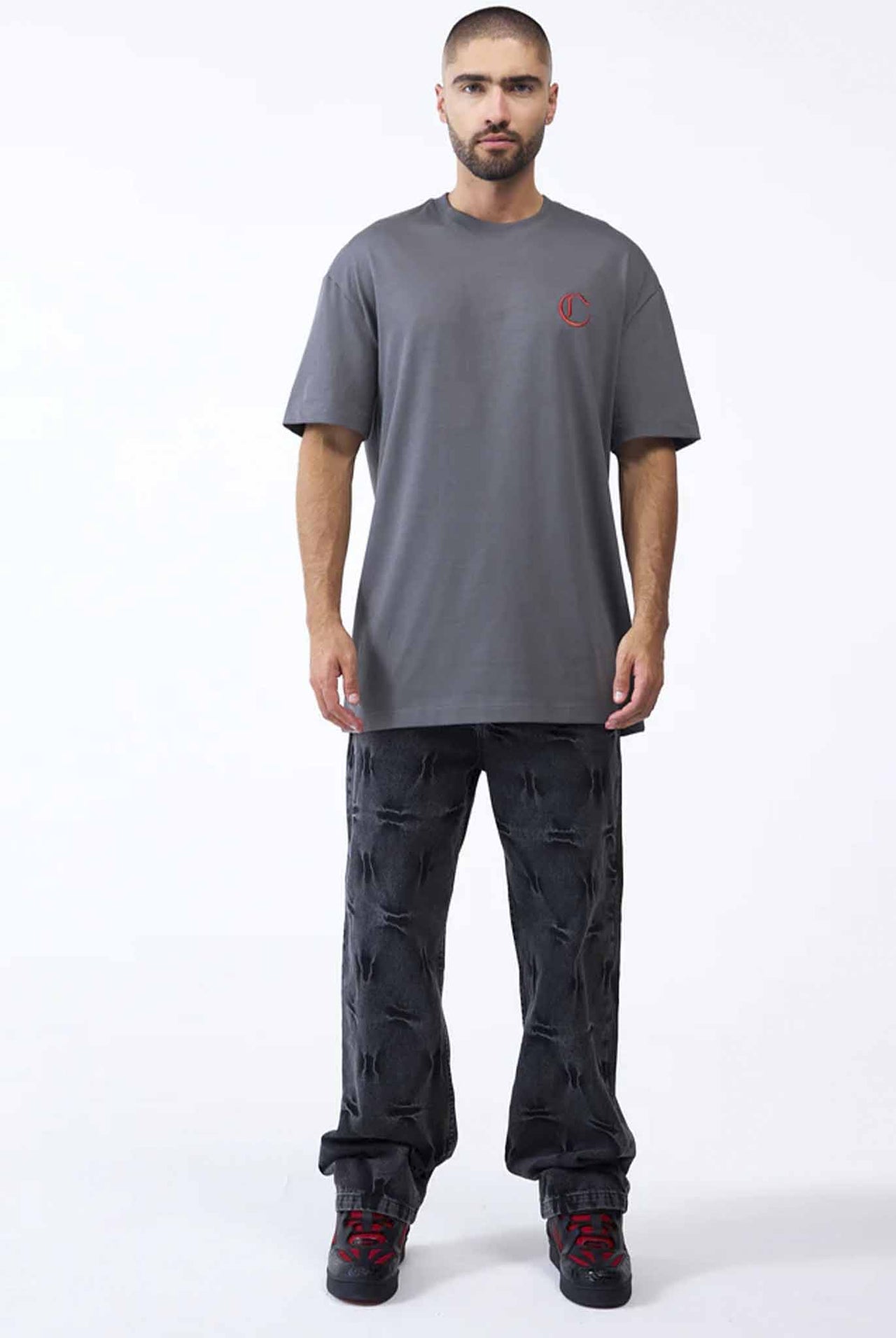 Threepack Clemont Vendetta Negro - Gris - Rojo 14110100