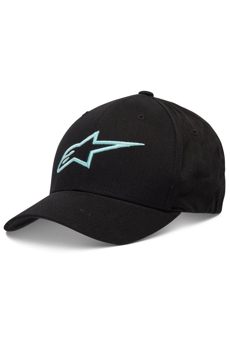 Gorra Alpinestars Ageless Curve Hat Black/Light Aqua