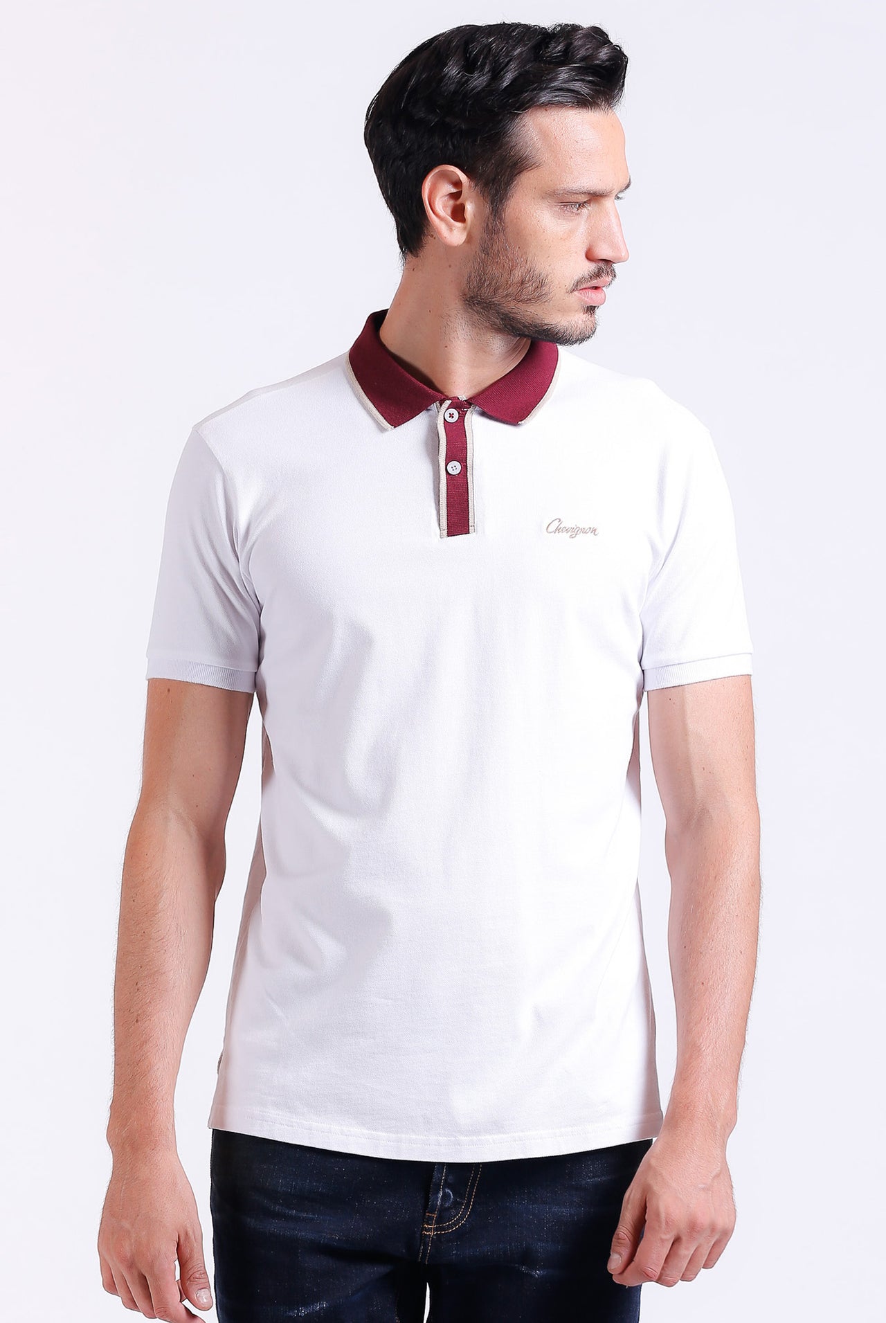 Polo Chevignon Blanco