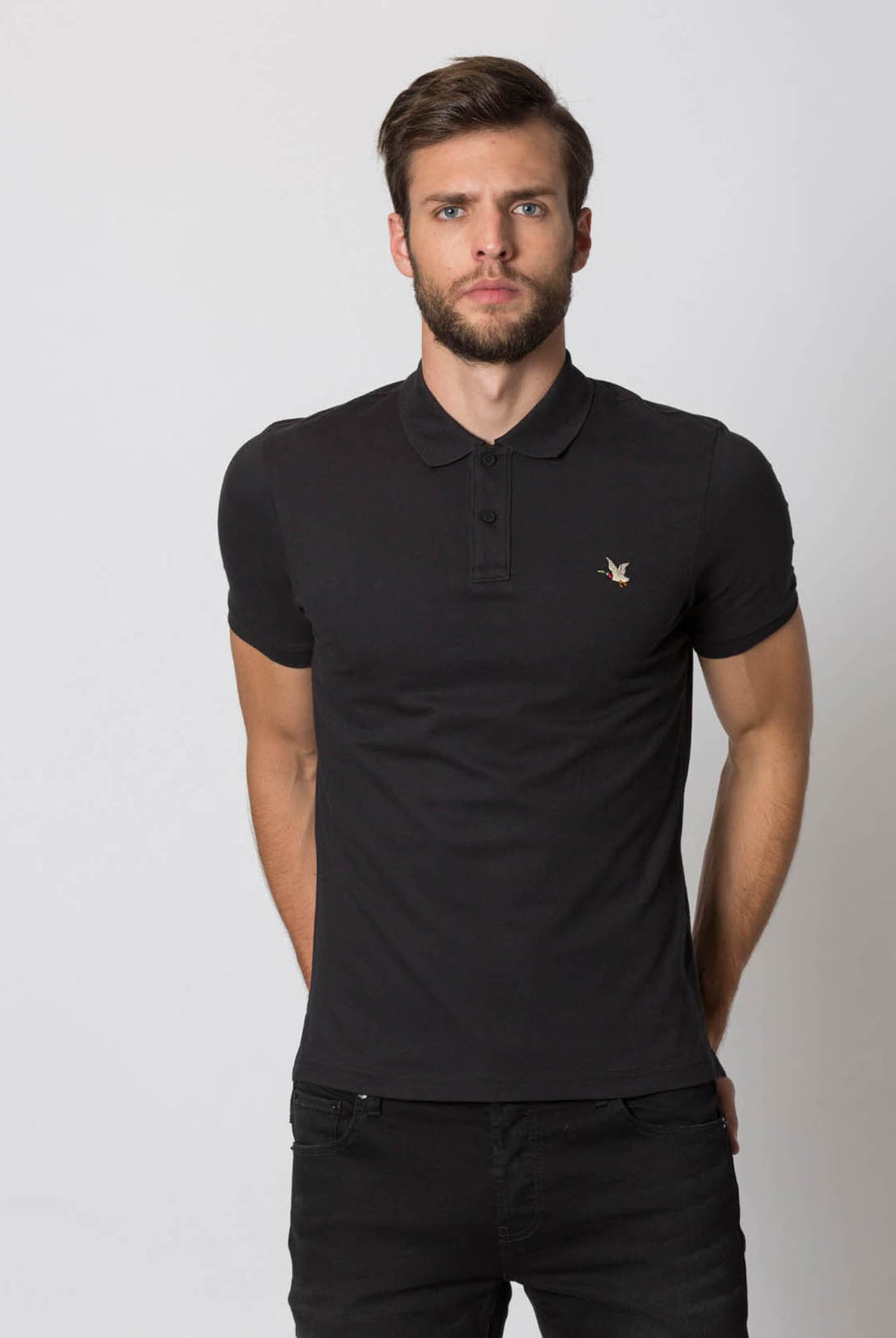 Polo Basico de Chevignon Negro