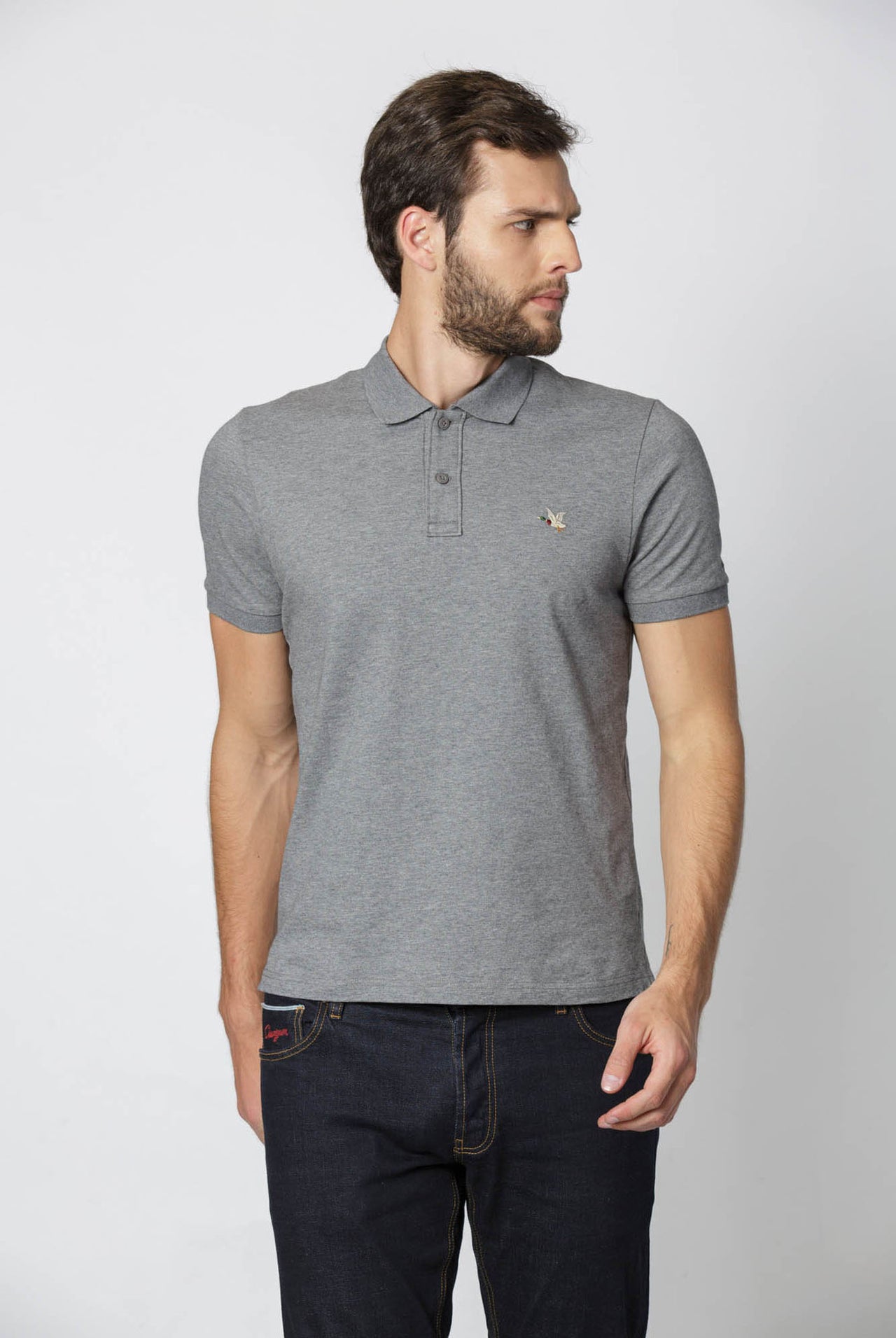 Polo Chevignon Gris Jaspe Oscuro