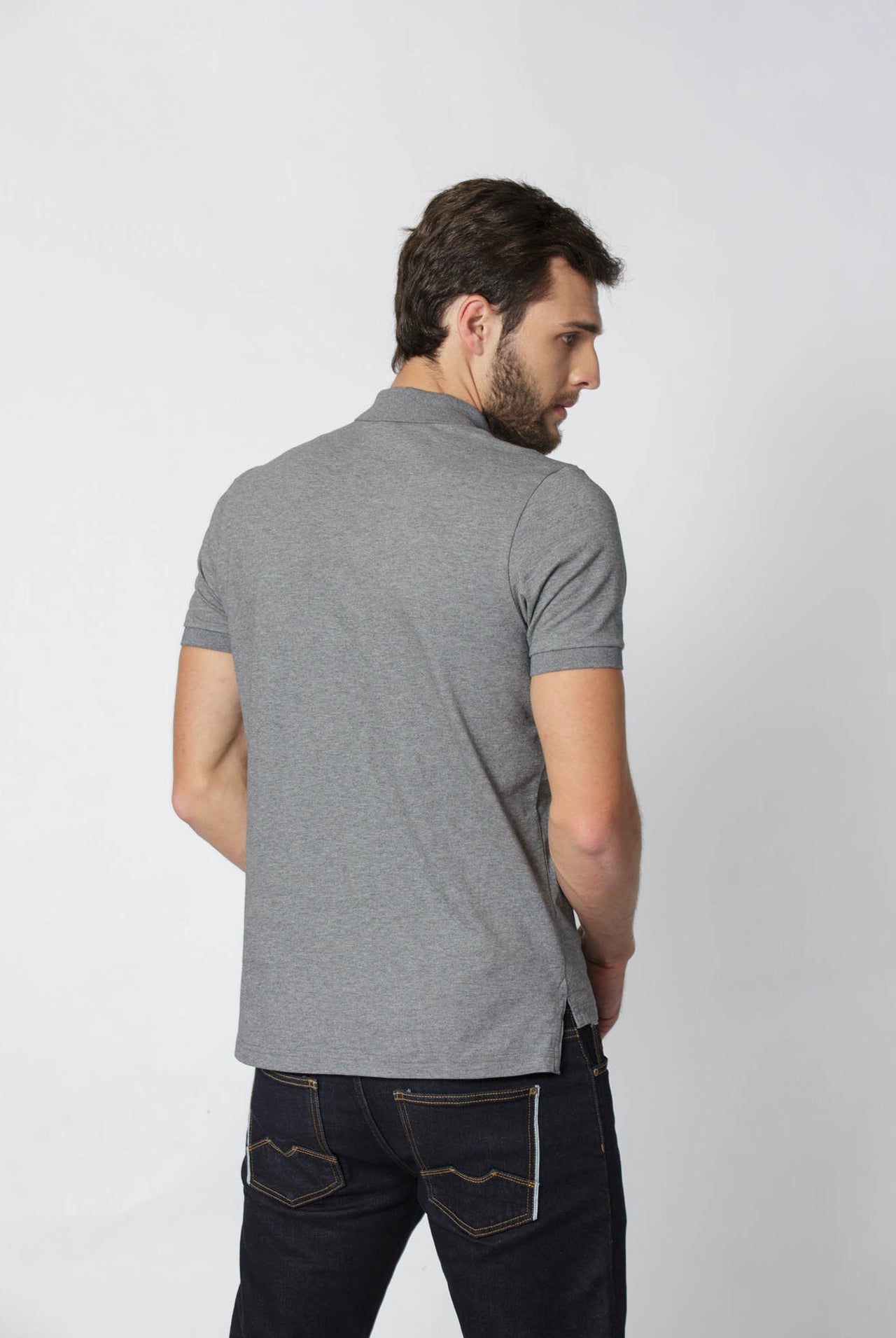 Polo Chevignon Gris Jaspe Oscuro