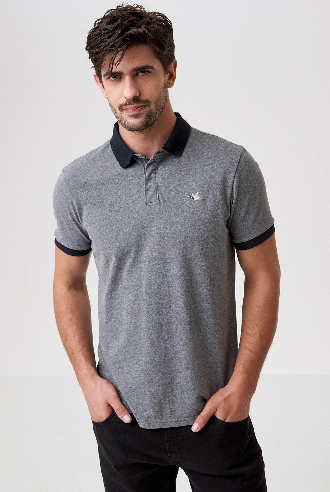 Polo Chevignon Gris Jaspe