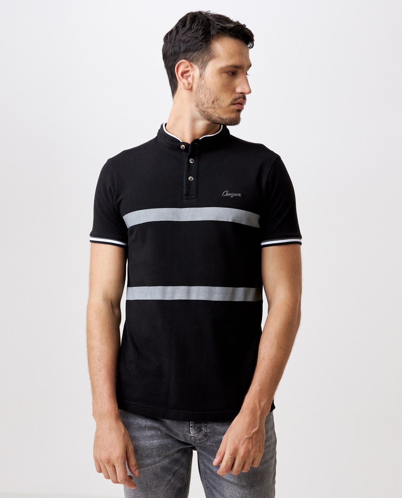 Polo  de Hombre Tipo Polo Cuello Nerú