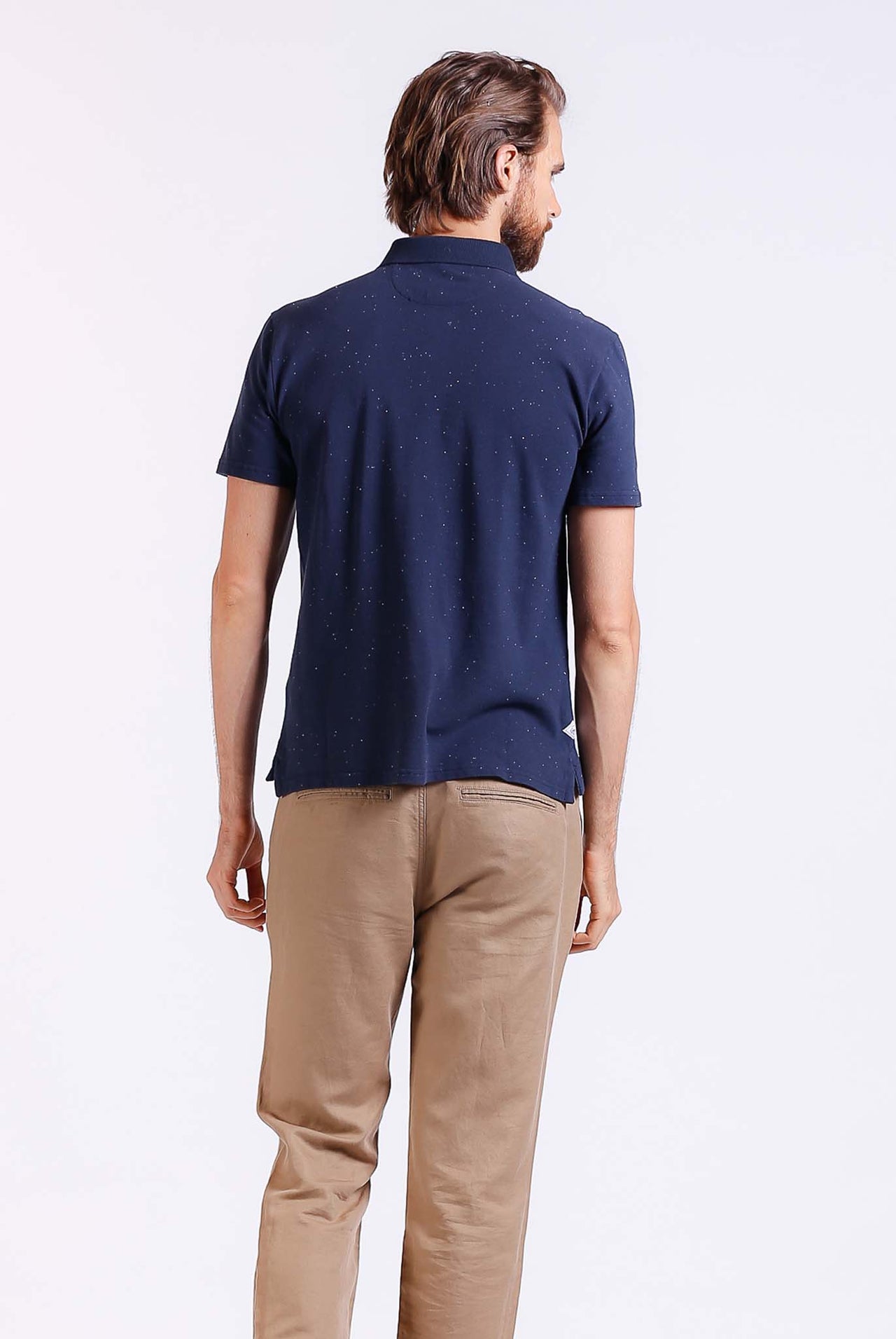 Polo Chevignon azul oscuro