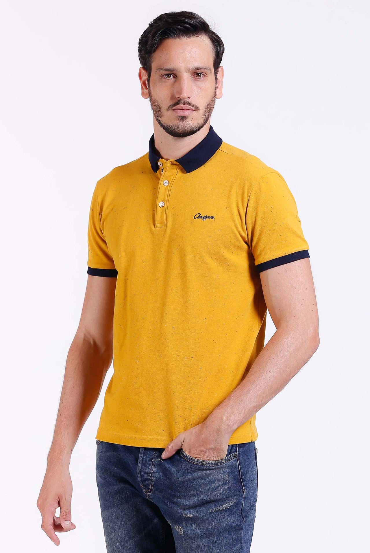 Polo Chevignon amarillo