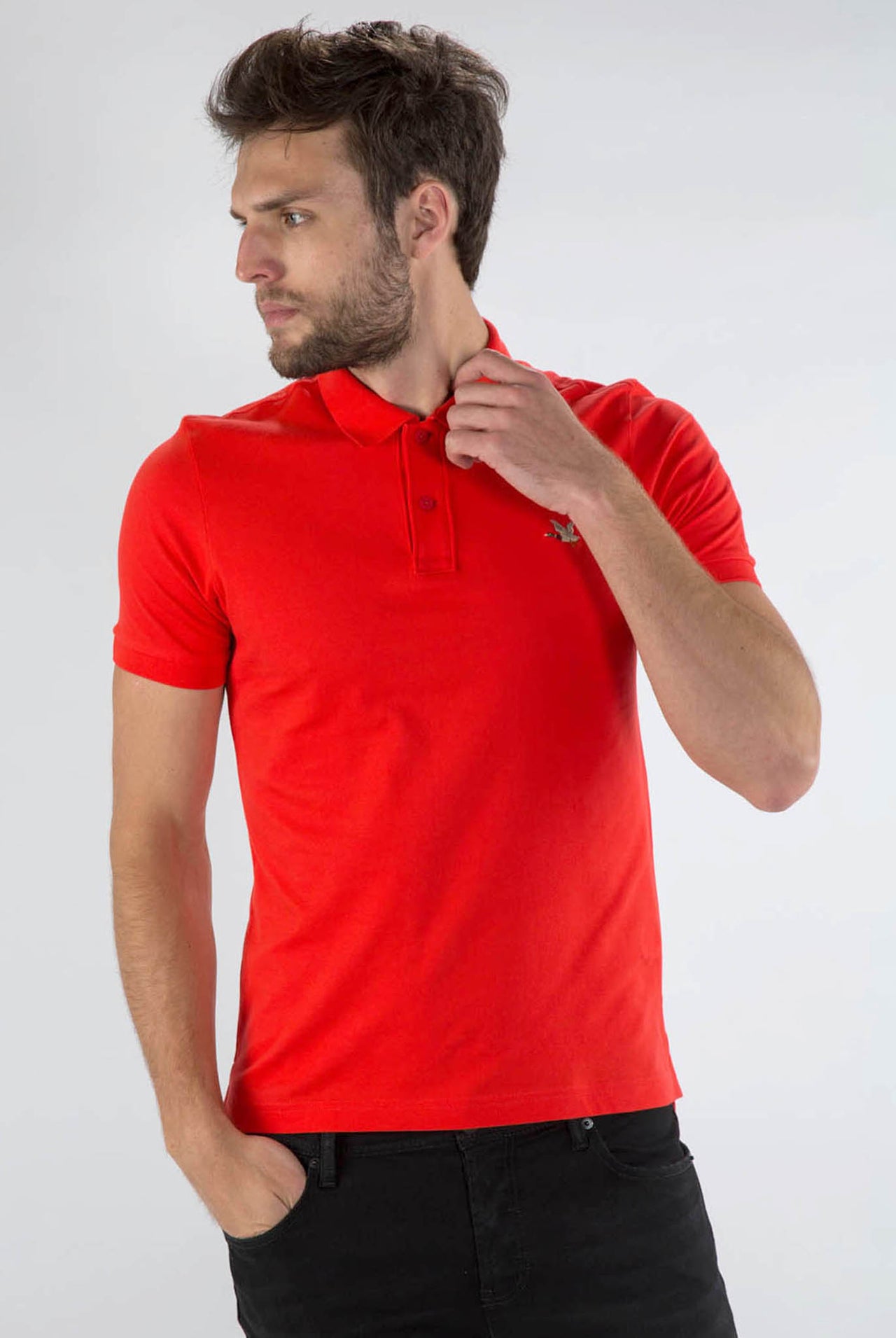 Polo Rojo Basica