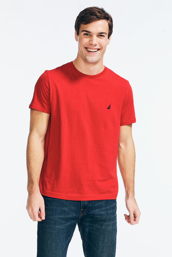 Camiseta Nautica Clasica Roja