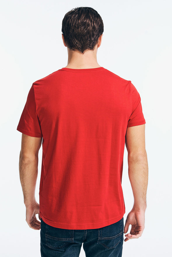 Camiseta Nautica Clasica Roja