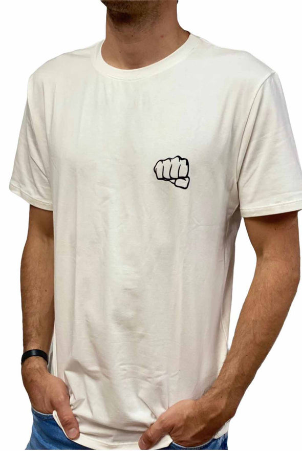 Camiseta Fist  Beige  Básica Big Logo