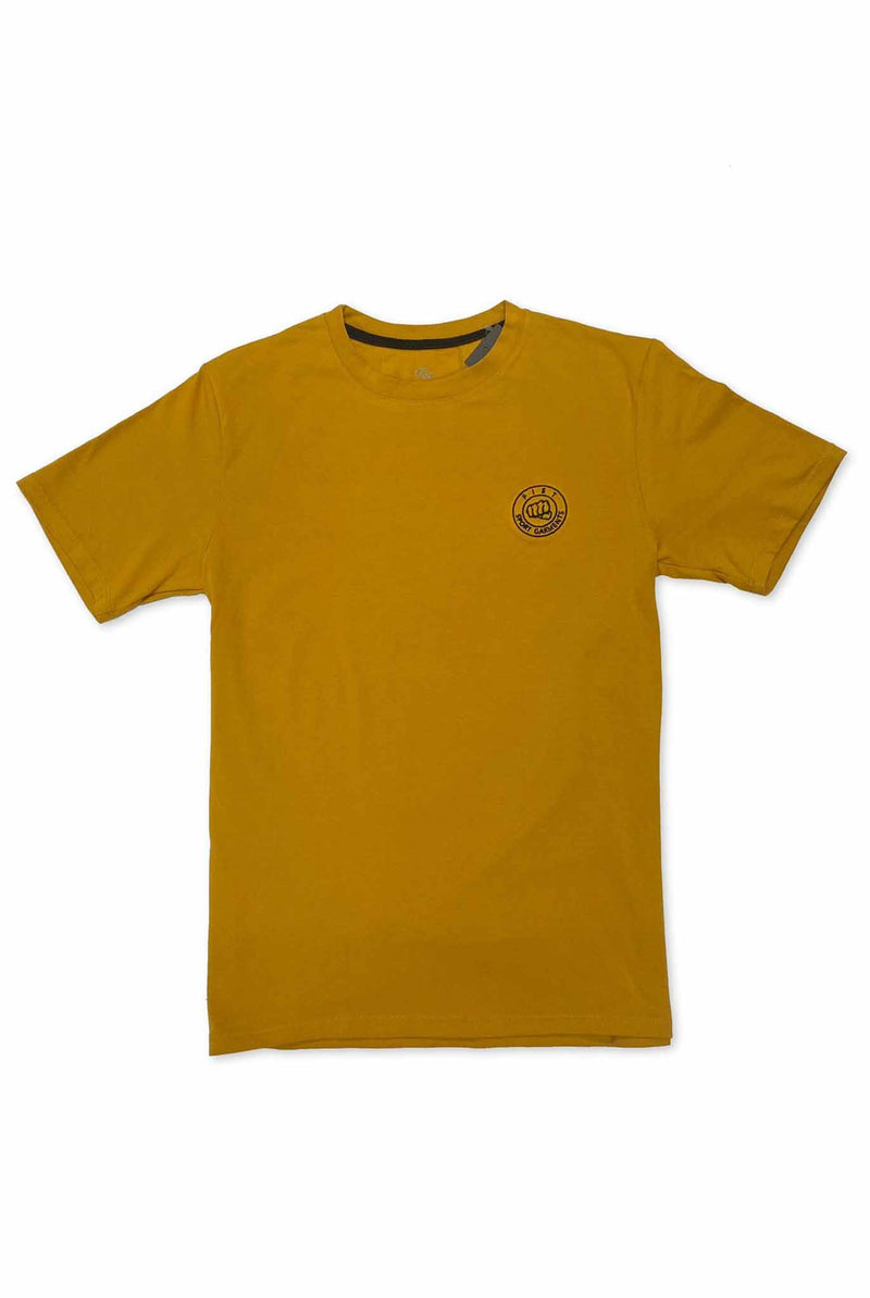 Camiseta Fist  Basic Circle Yellow