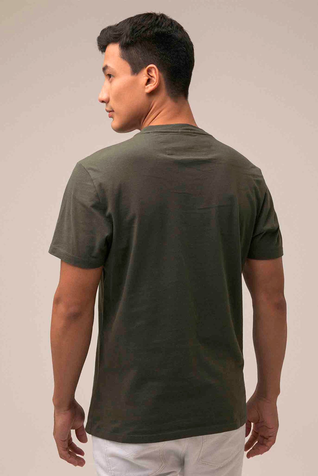 Camiseta Americanino Básica Slim Fit - Verde