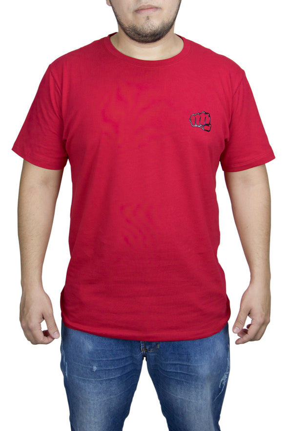 Camiseta-Fist-Básica-Roja