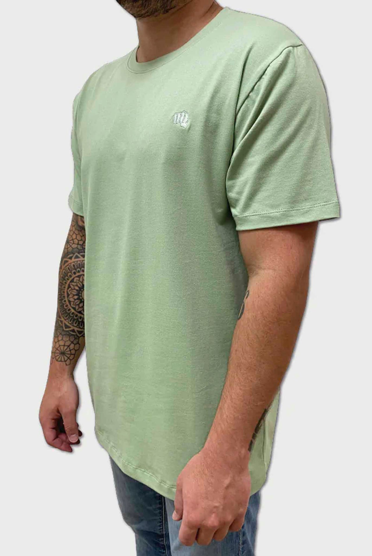 Camiseta Fist Basic Tone Verde