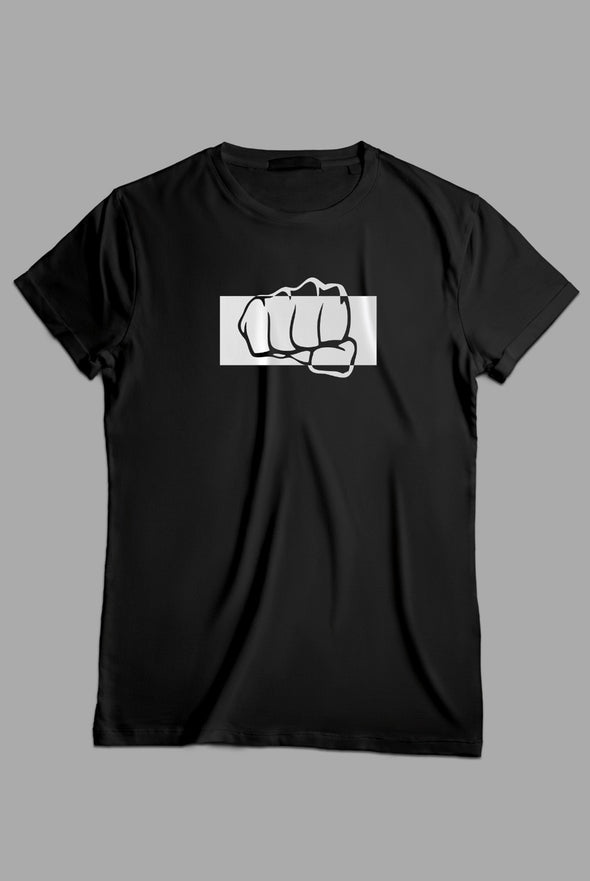Camiseta Fist White Block
