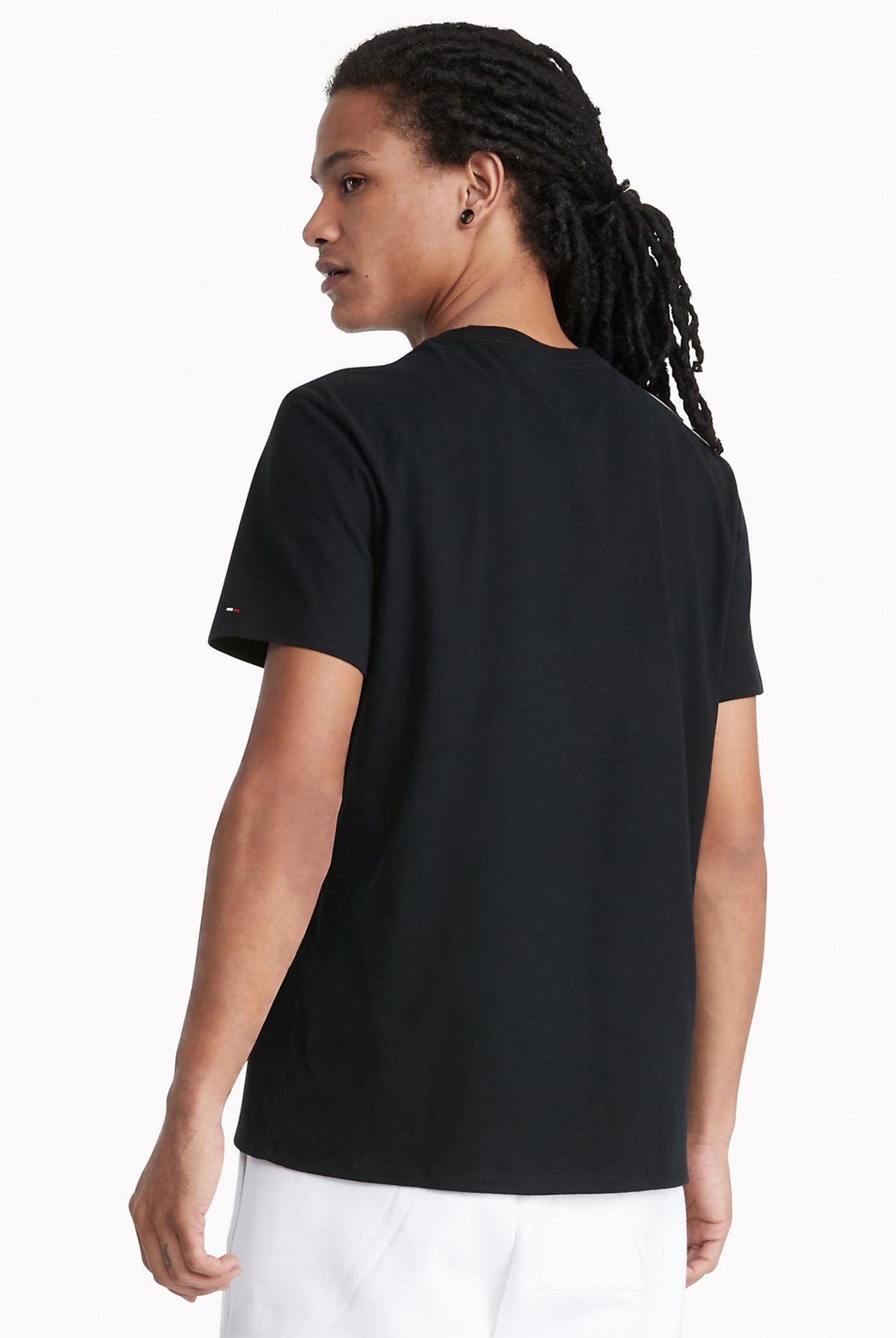 Camiseta Tommy Hilfiger Logo Negra