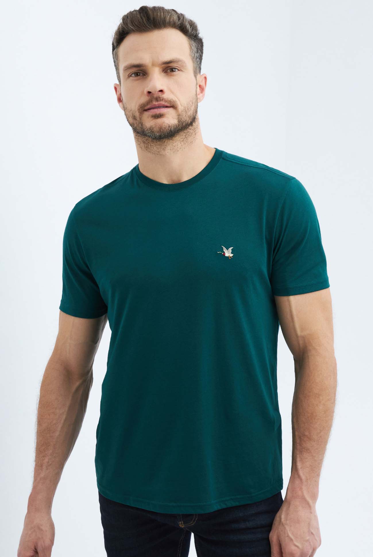 Camisetas Básicas Verde