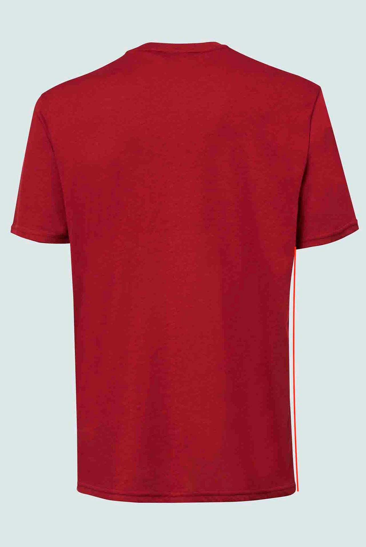 Camiseta Oakley Ellipse Nebula Tee-Iron Red