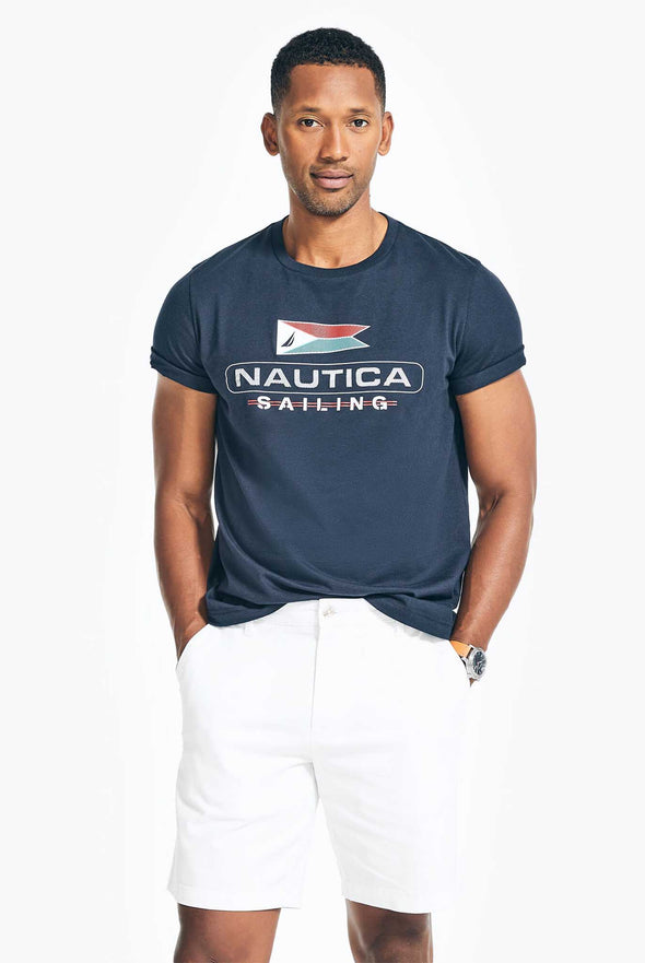 Camiseta Nautica Sailing Navy