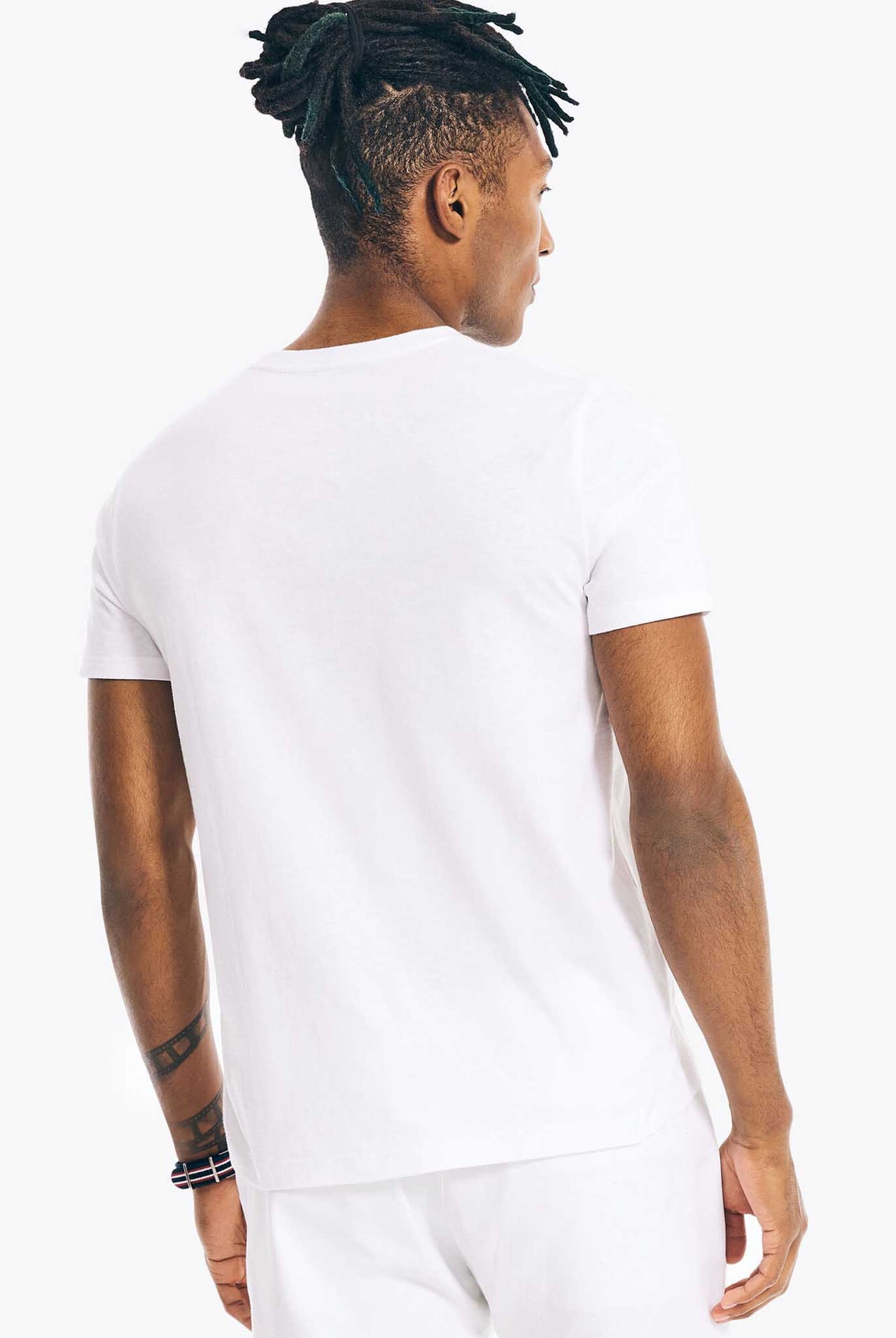 Camiseta Nautica Sustainably Crafted White