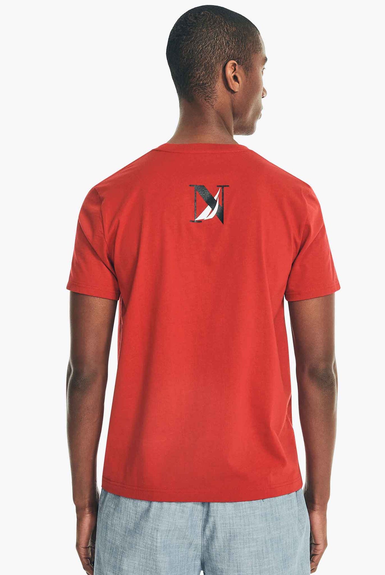 Camiseta Nautica Sustainably Crafted Red