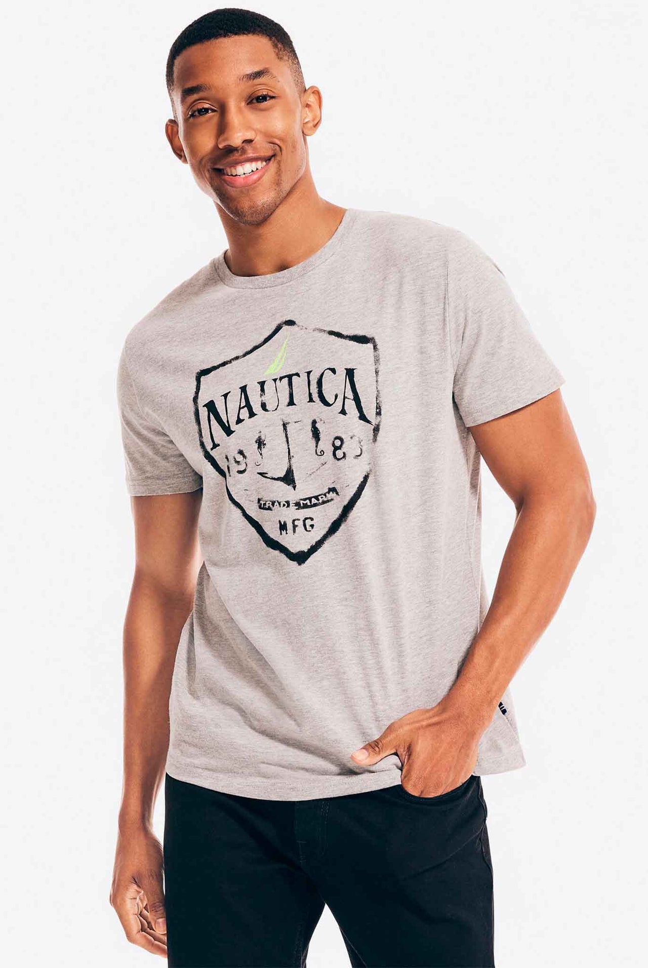 Camiseta Nautica Trad Grey