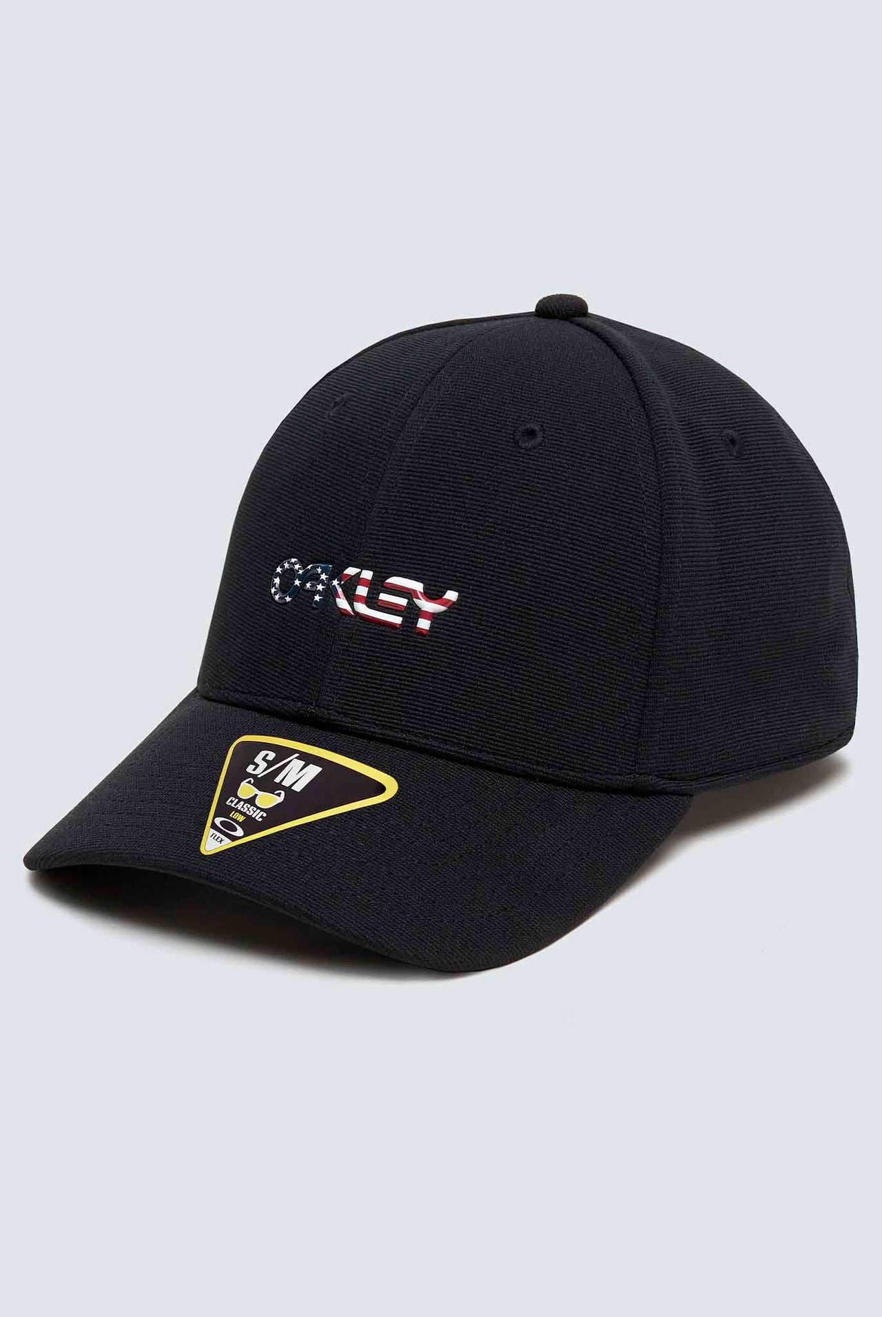 Gorra Oakley Black/ American Flag - 6 Panel