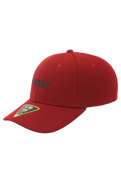 Gorra Oakley Iron Red Stretch Metallic Hat - 6 Panel