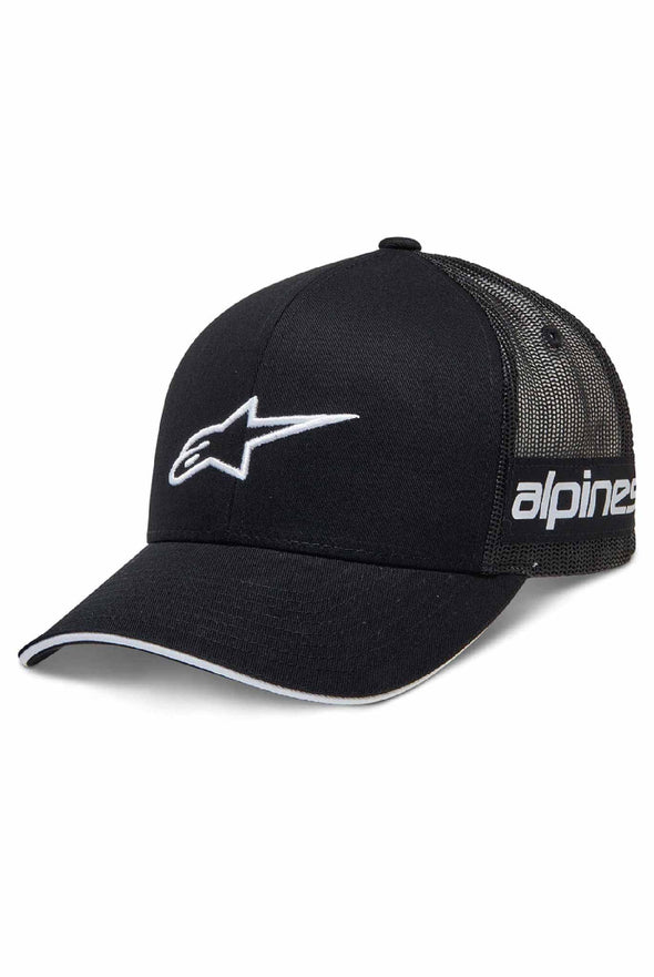 Gorra Alpinestars Back Straight Hat  Negra